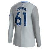 Everton Hummel Third Shirt 2023-24 - Long Sleeve - Kids with Dobbin 61 printing - Kit Captain