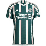 Manchester United WSL adidas Away Authentic Shirt 2023-24 - With Irene G. 8 Printing - Kit Captain