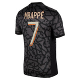 PSG x Jordan Third Stadium Shirt 2023-24 with Mbappé 7 printing - Kit Captain