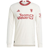 Manchester United Cup adidas Third Authentic Shirt 2023-24 - Long Sleeve - With Irene G. 8 Printing - Kit Captain