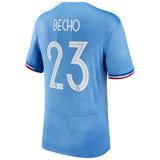 France Women Nike Home Stadium Shirt 2023-24 - Mens with Becho 23 printing - Kit Captain