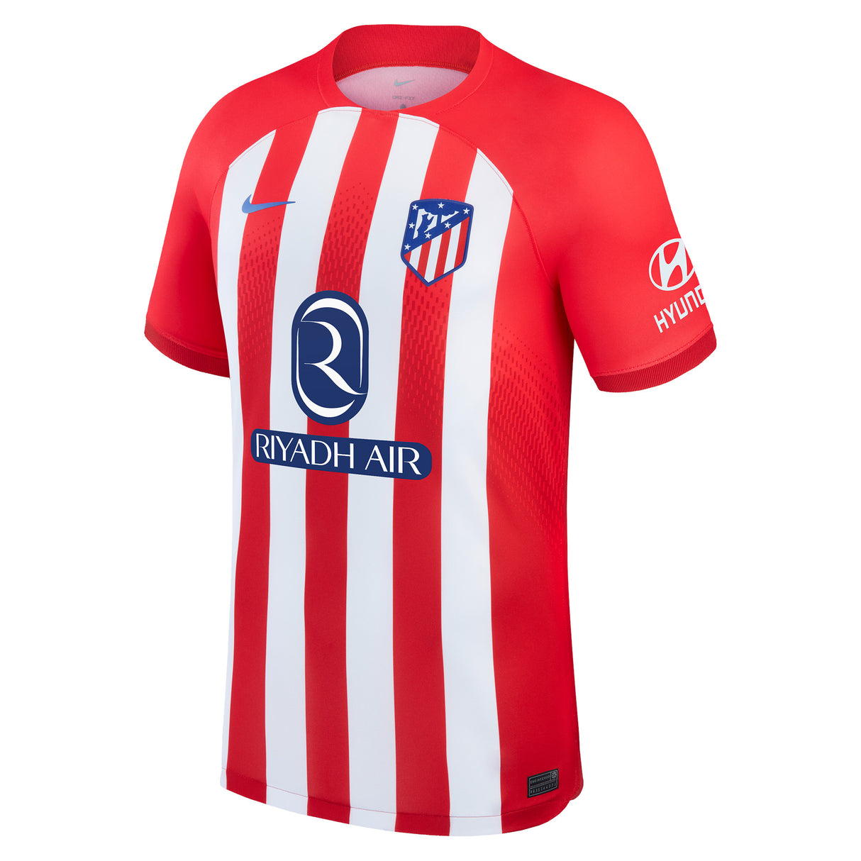 Atlético de Madrid Metropolitano Nike Home Stadium Shirt 2023-24 with Söyüncü 4 printing - Kit Captain