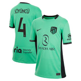 Atlético de Madrid Metropolitano Nike Third Stadium Shirt 2023-24 - Kids with Söyüncü 4 printing - Kit Captain