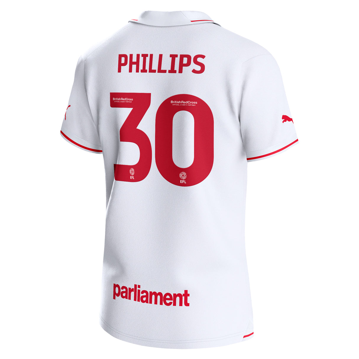 Maillot Barnsley Puma Extérieur 2023-24 - Grande Taille - Adam Phillips 30