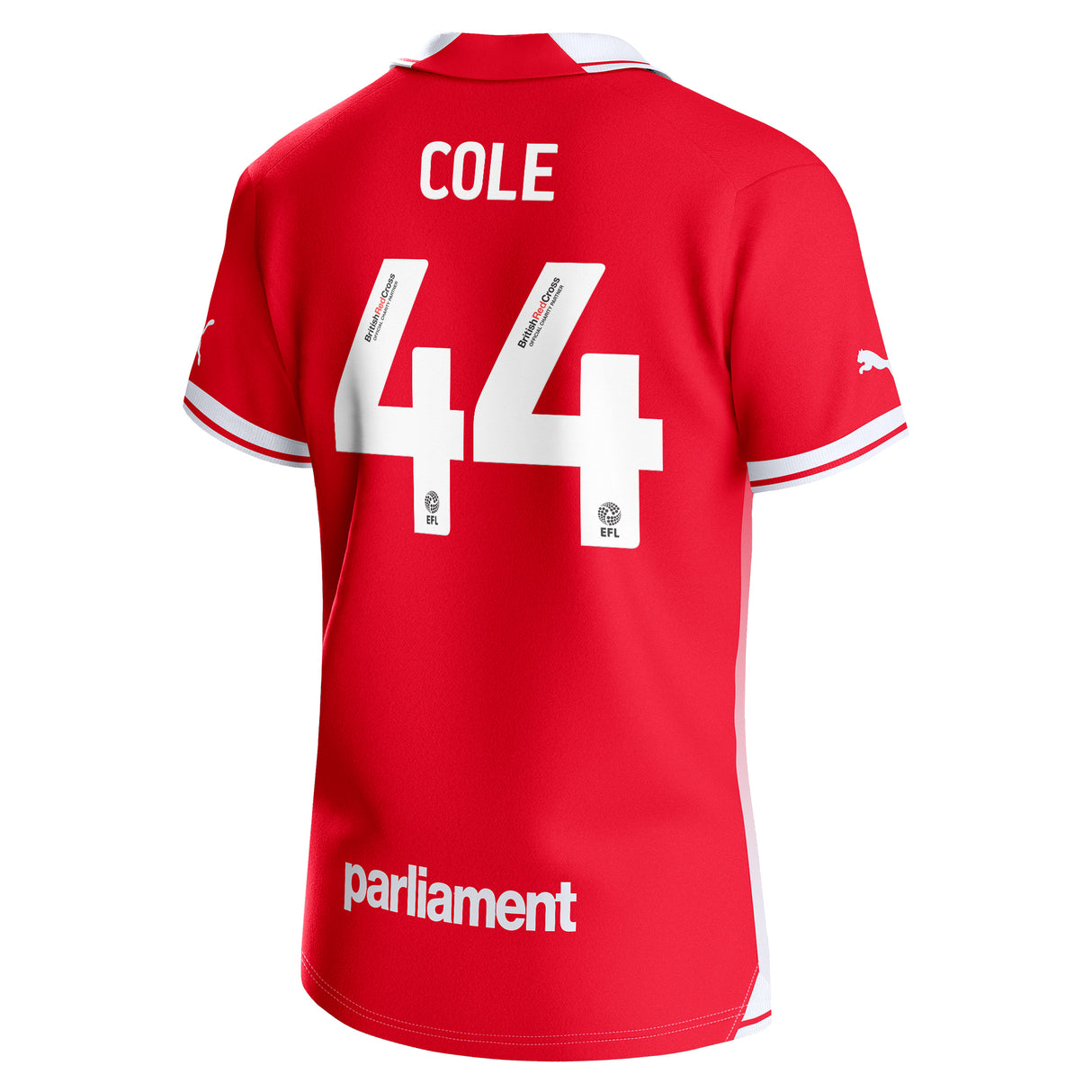 Maillot Barnsley Puma Domicile 2023-24 - Grande Taille - Devante Cole 44