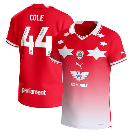 Maillot Barnsley Puma Domicile 2023-24 - Devante Cole 44