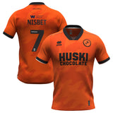 Millwall Errea Third Shirt 2023-24 - Kevin NISBET 7 - Kit Captain