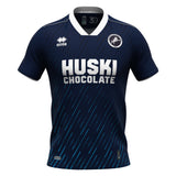 Millwall Errea Home Shirt 2023-24 - Kids - Kevin NISBET 7 - Kit Captain