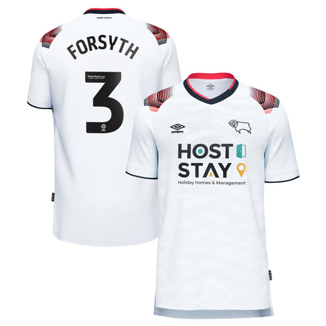 Maillot Domicile Umbro Derby County 2023-24 - Enfants - Craig Forsyth 3