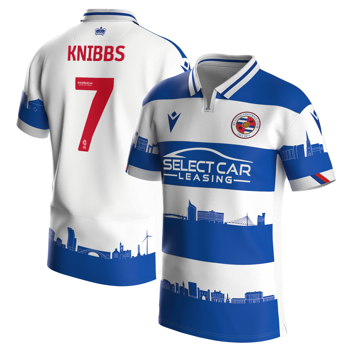 Maillot domicile Reading 2023-24 - Harvey Knibbs 7