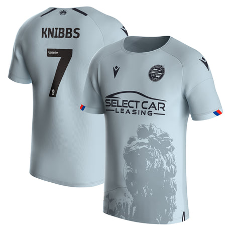 Reading Away Shirt 2023-24 - Harvey Knibbs 7 - Kit Captain