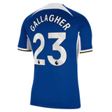 Chelsea Nike Home Stadium Sponsored Shirt 2023-24 with Gallagher 23 printing