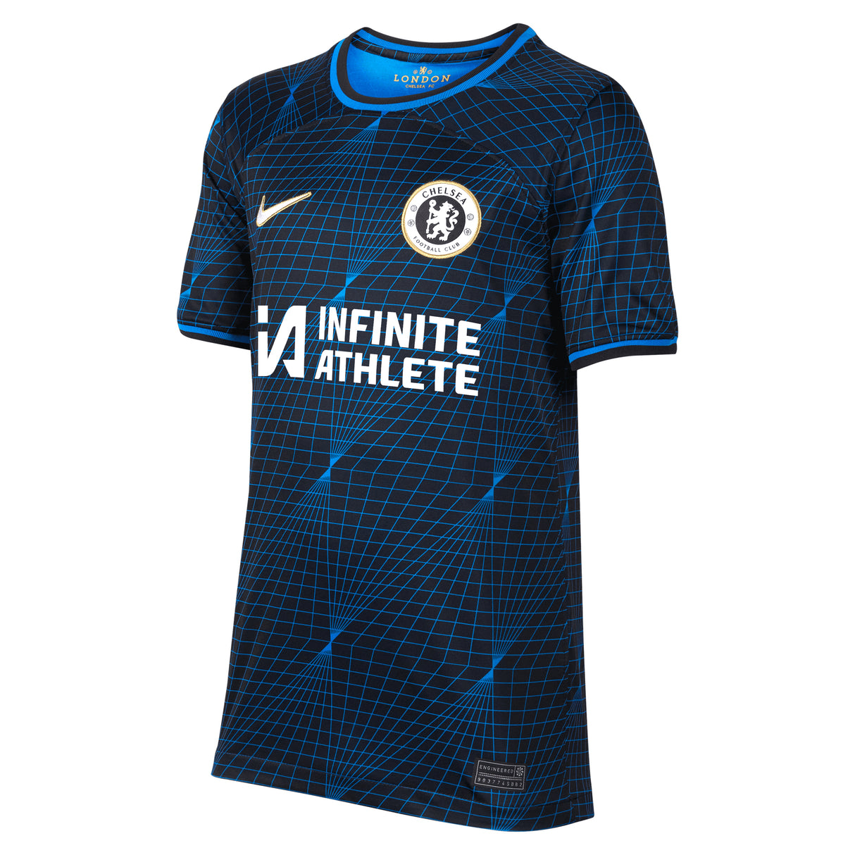 Chelsea WSL Nike Away Stadium Sponsored Shirt 2023-24 - Kids with Cuthbert 22 printing