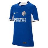 Chelsea WSL Nike Home Stadium Sponsored Shirt 2023-24 - Kids with Reiten 11 printing