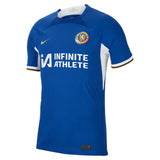 Chelsea WSL Home Vapor Match Sponsored Shirt 2023-24 with Ingle 5 printing - Kit Captain