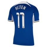 Chelsea WSL Nike Home Stadium Sponsored Shirt 2023-24 with Reiten 11 printing