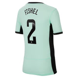 Chelsea WSL Third Stadium Sponsored Shirt 2023-24 - Kids with Fishel 2  printing - Kit Captain