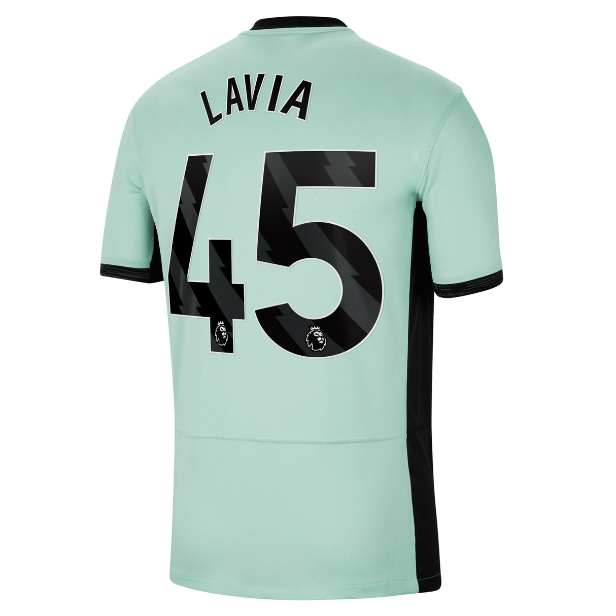 Chelsea Nike Third Stadium Sponsored Shirt 2023-24 with Lavia 45 printing