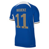 Chelsea Cup Home Vapor Match Sponsored Shirt 2023-24 with Madueke 11 printing - Kit Captain