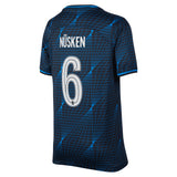 Chelsea Nike Cup Away Stadium Sponsored Shirt 2023-24 - Kids with Nüsken 6 printing