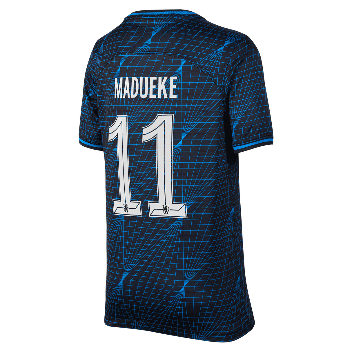 Chelsea Cup Nike Away Stadium Sponsored Shirt 2023-24 - Kids with Madueke 11 printing