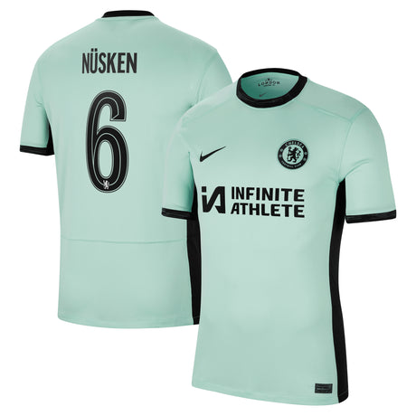 Chelsea Cup Nike Third Stadium Sponsored Shirt 2023-24 with Nüsken 6 printing