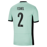 Chelsea Cup Nike Third Stadium Sponsored Shirt 2023-24 with Fishel 2 printing