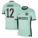 Chelsea Cup Nike Third Stadium Sponsored Shirt 2023-24 with Lawrence 12 printing