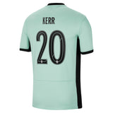 Chelsea Cup Nike Third Stadium Sponsored Shirt 2023-24 with Kerr 20 printing