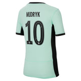 Chelsea Cup Third Stadium Sponsored Shirt 2023-24 - Kids with Mudryk 10 printing - Kit Captain