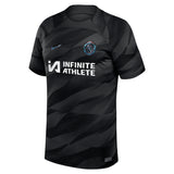 Chelsea Nike Goalkeeper Stadium Sponsored Shirt 2023-24 with Bergström 47 printing