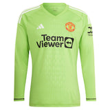 Manchester United Home WSL Goalkeeper Shirt 2023-24 with Tullis-Joyce 91 printing