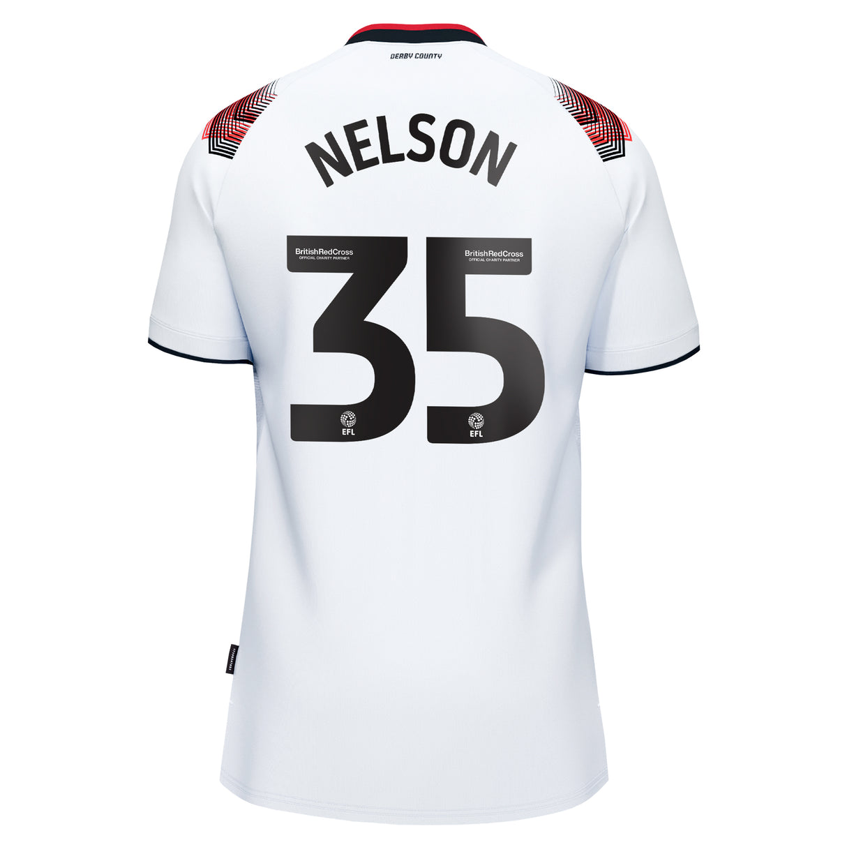 Derby County Umbro Home Shirt 2023-24 - Curtis Nelson 35