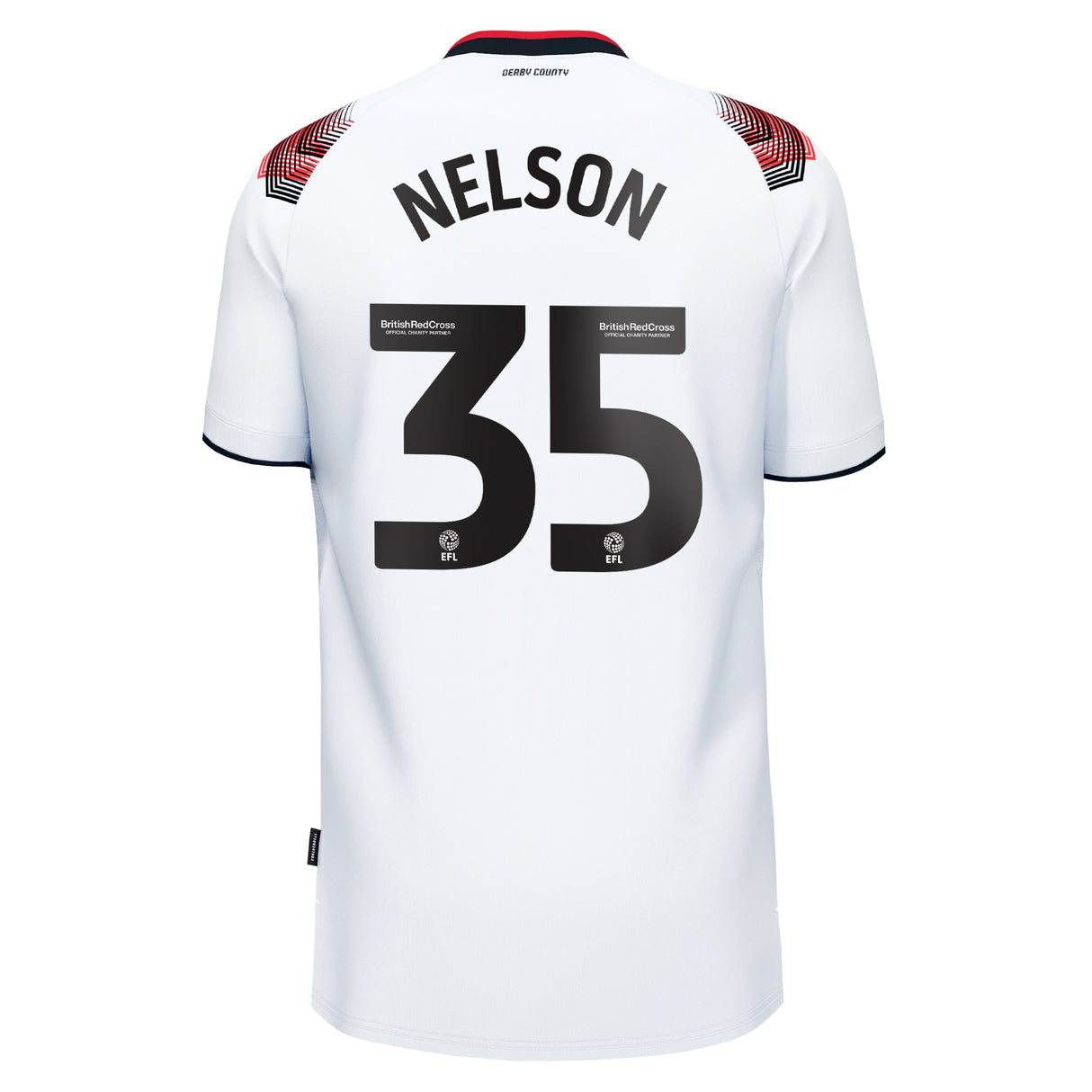 Derby County Umbro Home Shirt 2023-24 - Kids - Curtis Nelson 35