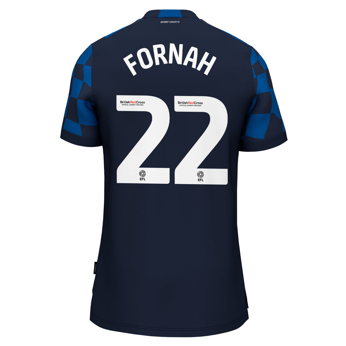 Derby County Umbro Away Shirt 2023-24 - Tyrese Fornah 22