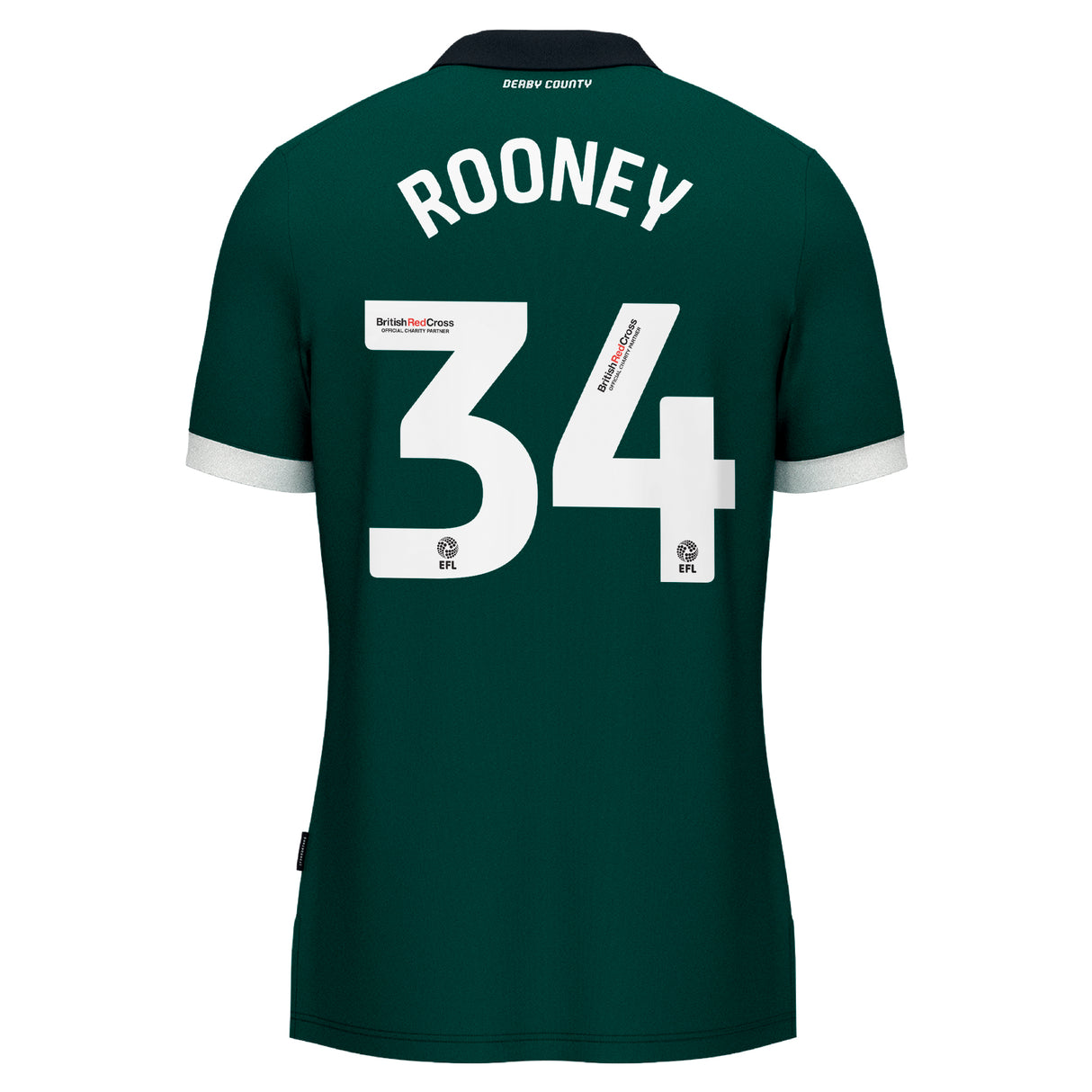 Derby County Umbro Third Shirt 2023-24 - Kids - Jake Rooney 34