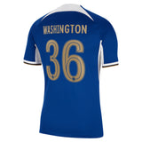 Chelsea Cup Nike Home Stadium Sponsored Shirt 2023-24 with Washington 36 printing