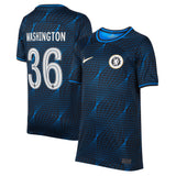 Chelsea Cup Nike Away Stadium Shirt 2023-24 - Kids - Deivid Washington 36