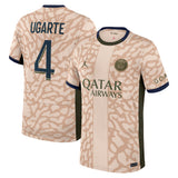 PSG Jordan Fourth Stadium Shirt 23/24 with Ugarte 4 printing