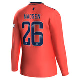 Everton WSL Away Shirt 2023-24 - Long Sleeve with Madsen 26 printing