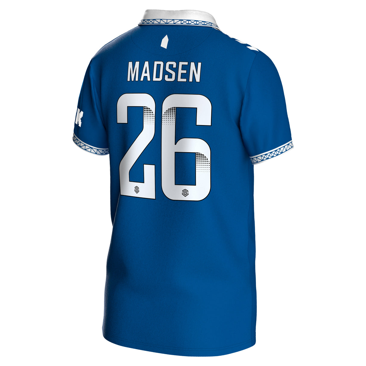 Everton WSL Home Shirt 2023-24 - Kids with Madsen 26 printing