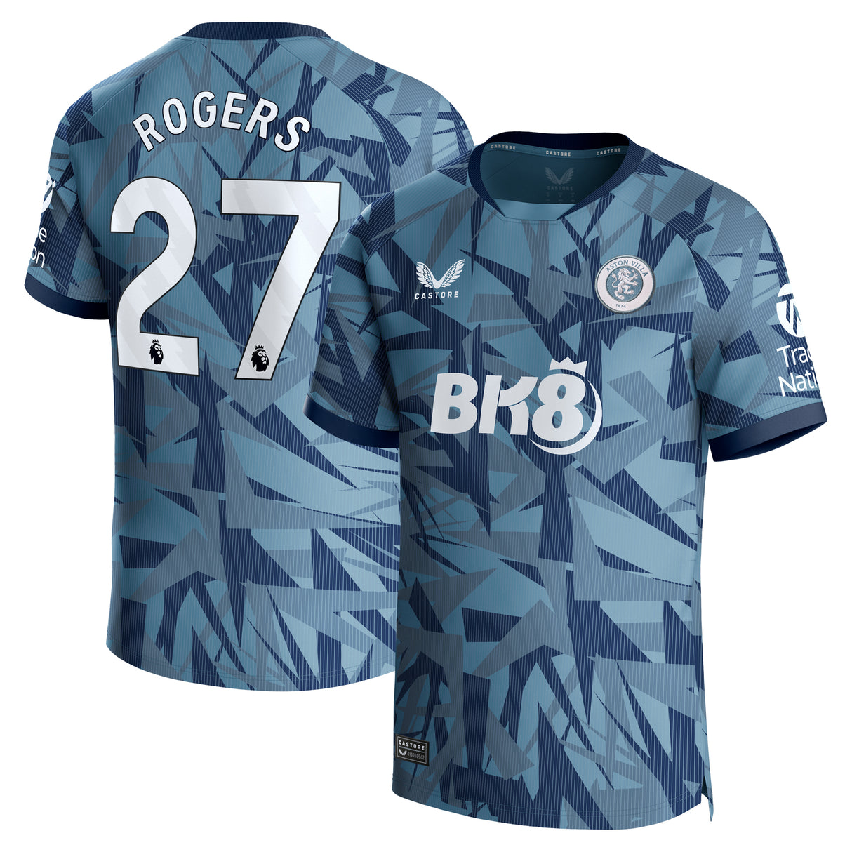 Aston Villa Third Stadium Shirt 2023-25 with Rogers 27 printing