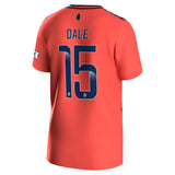 Everton WSL Away Shirt 2023-24 - Kids with Dale 15 printing