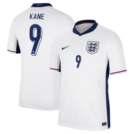 England Nike Home Stadium Shirt 2024 with Kane 9 printing